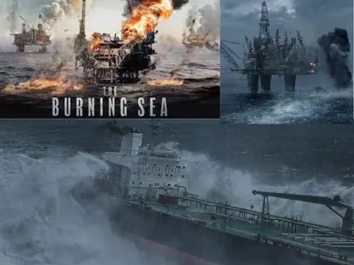 THE BURNING SEA (2021) FULL HOLLYWOOD MOVIE DUAL AUDIO 720P DOWNLOAD